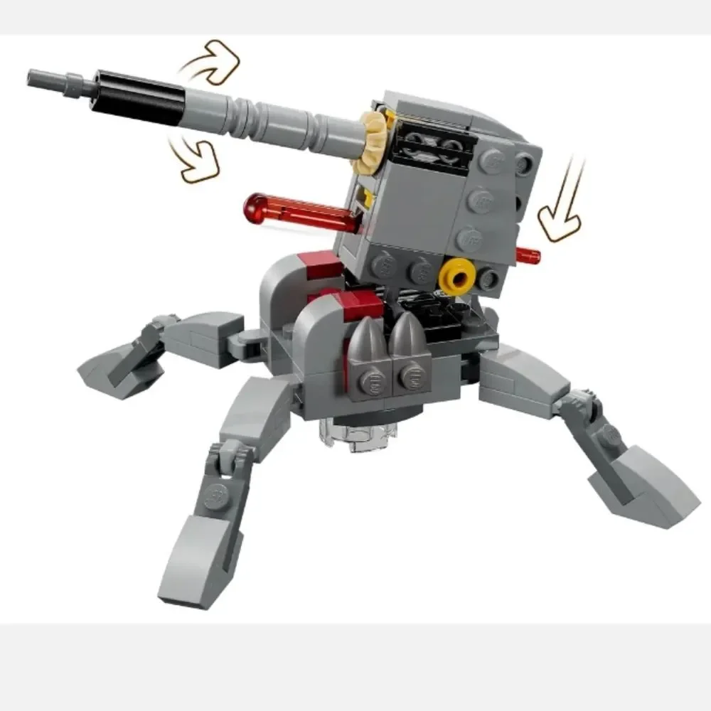 Lego 75345 Star Wars 501st Clone Troopers Battle Pack Building‎ Toy Set 119 pcs